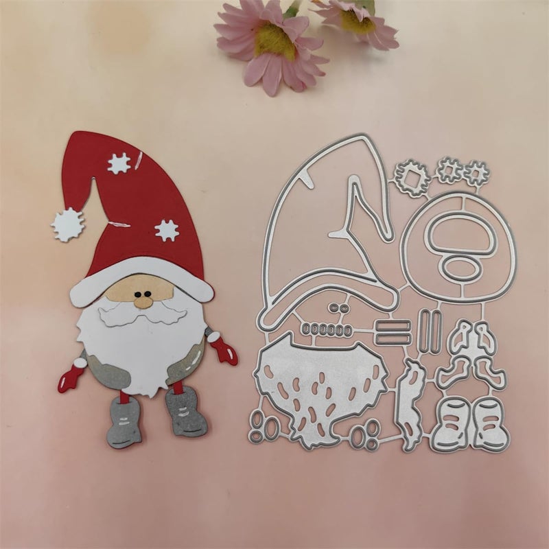 Feemkota Christmas Die Cuts for Card Making Santa Claus Christian Theme Stamps Cutting Dies for DIY Paper Scrapbooking Crafts Embossing Decorations - Image 4